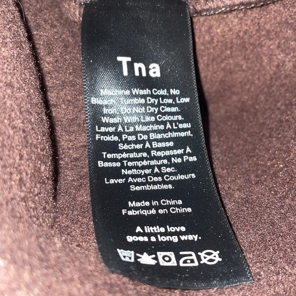 ARITZIA | XXS TNA cropped fleece hoodie - Picture 9 of 14